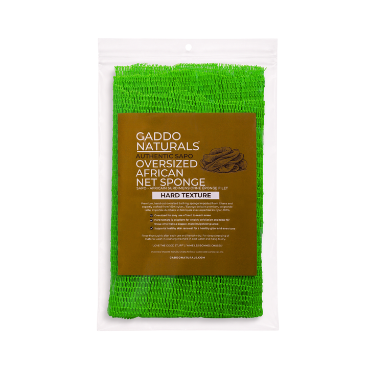 SAPO - Oversized African Net Sponge (Hard Texture)